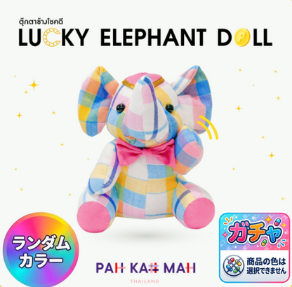 ラッキー・ロイヤル・エレファント（ランダムカラー）（ぬいぐるみ）