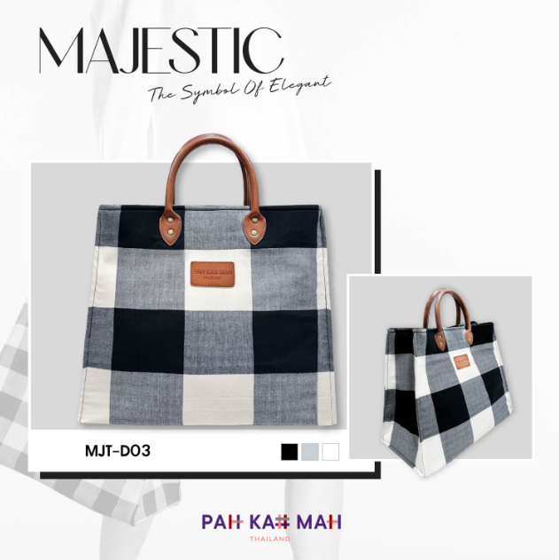 MAJESTIC 100%オーガニックコットン バッグ