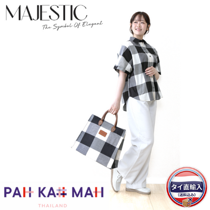 MAJESTIC 100%オーガニックコットン バッグ