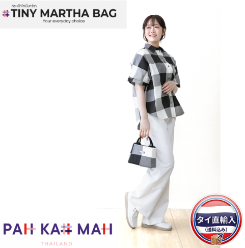 TINY MARTHA　ミニバッグ　ショルダーストラップつき