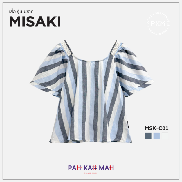 レディース 半袖シャツ MISAKI