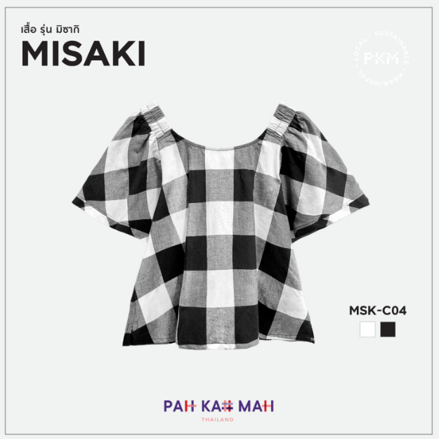 レディース 半袖シャツ MISAKI