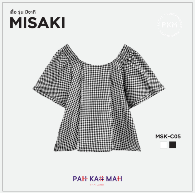 レディース 半袖シャツ MISAKI