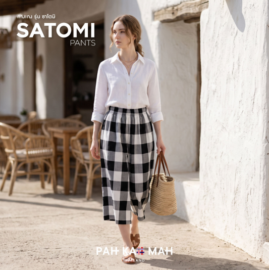 レディース イージーワイドパンツ SATOMI