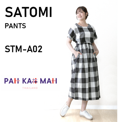 レディース イージーワイドパンツ SATOMI