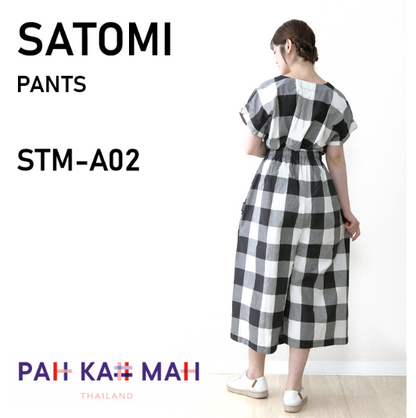 レディース イージーワイドパンツ SATOMI