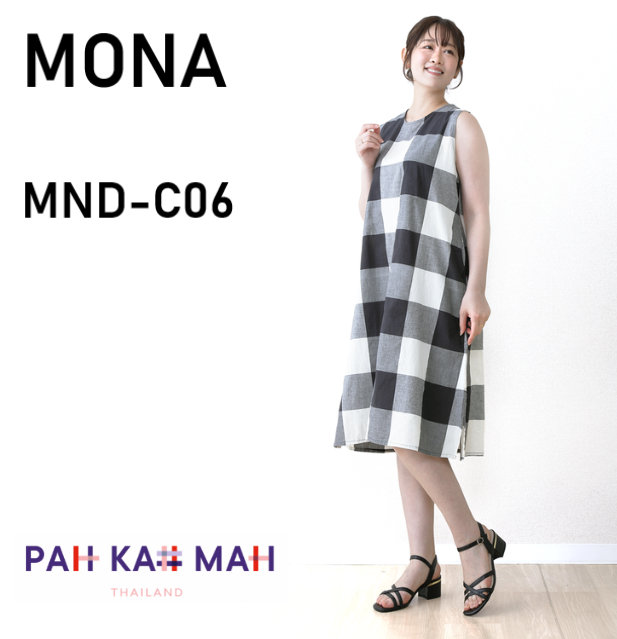 レディース ノースリーブ ワンピース MONA