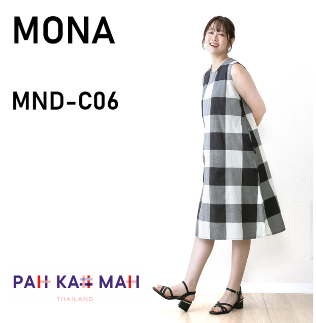レディース ノースリーブ ワンピース MONA