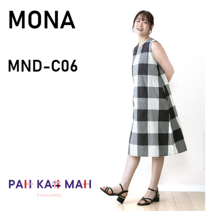 レディース ノースリーブ ワンピース MONA