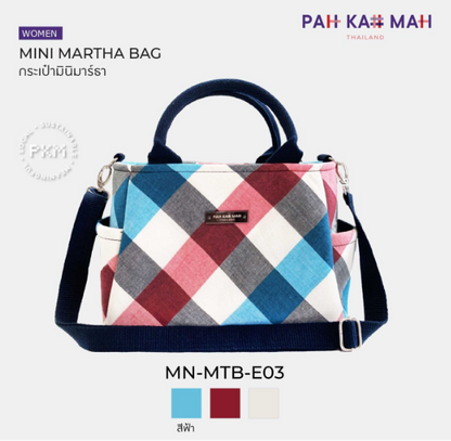 MINI MARTHA ショルダーストラップつき 2Way ハンドバッグ