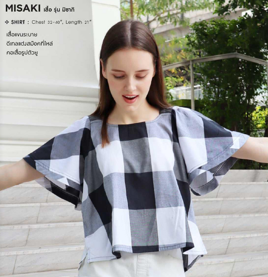 レディース 半袖シャツ MISAKI